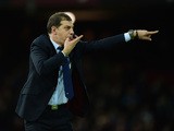 Slaven Bilic manager of West Ham United gestures during the Barclays Premier League match between West Ham United and Stoke City at the Boleyn Ground on December 12, 2015