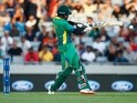 Mohammad Hafeez of Pakistan bats during the first T20 match against New Zealand at Eden Park on January 15, 2016