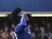 Willian reacts to a missed chance during the game between Chelsea and Everton on January 16, 2016