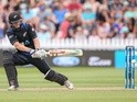 Henry Nicholls of New Zealand bats during the one-day international match against Pakistan at Basin Reserve on January 25, 2016
