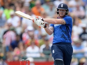 Big Ben Stokes in action during the final ODI between South Africa and England on February 14, 2016