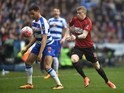 Hal Robson-Kanu and James McClean in action during the FA Cup game between Reading and West Bromwich Albion on February 20, 2016