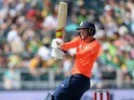 Joe Root in action during the second T20 between South Africa and England on February 20, 2016