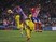 Alphonse 'Hands off my' Areola saves a shot from Fernando Torres during the La Liga game between Atletico Madrid and Villarreal on February 20, 2016