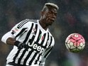 Paul Pogba in action during the Serie A game between Juventus and Inter on February 28, 2016