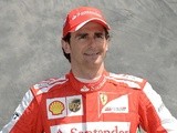 Ferrari test driver Pedro de la Rosa of Spain poses on March 14, 2013