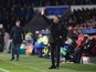 Atletico Madrid manager Diego Simeone issuing instructions during the Champions League last-16 tie against PSV Eindhoven on February 24, 2016