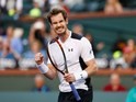 Andy Murray in action at Indian Wells on March 12, 2016