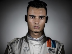 Pascal Wehrlein of Germany and Manor poses for a portrait during day one of F1 winter testing at Circuit de Catalunya on March 1, 2016