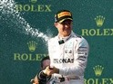 Nico Rosberg disintegrates after winning the Australian Grand Prix on March 20, 2016