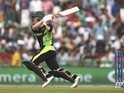 Steven Smith bats for Australia against Pakistan on March 25, 2016