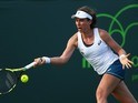 Johanna Konta in action at the Miami Open on March 27, 2016