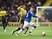 Etienne Capoue chases down the beastly Ross Barkley during the Premier League game between Watford and Everton on April 9, 2016