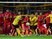 Marco Reus takes a free kick during the Europa League quarter-final between Borussia Dortmund and Liverpool on April 7, 2016
