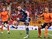 Besart Berisha of the Victory kicks the ball during the A-League Elimination Final match between the Brisbane Roar and Melbourne Victory at Suncorp Stadium on April 15, 2016
