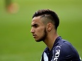 Bordeaux midfielder Adam Ounas reacts during the Ligue 1 match between Bordeaux and Bastia on March 20, 2016 