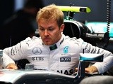 Nico Rosberg of Mercedes gets into his car in the garage during previews ahead of the Formula One Grand Prix of Russia at Sochi Autodrom on April 28, 2016
