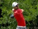 Ben Crane plays his shot from the 12th tee during round two at the AT&T Byron Nelson on May 20, 2016