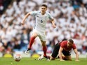 Big John Stones in action during the international friendly between England and Turkey on May 22, 2016