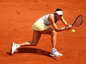 Garbine Muguruza in action at the French Open on May 27, 2016