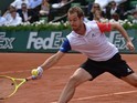 Richard Gasquet in action at the French Open on May 27, 2016