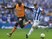 Mohamed Diame and Gary Hooper in action during the Championship playoff final between Hull City and Sheffield Wednesday on May 28, 2016