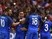 France players celebrate after scoring in their friendly match against Cameroon on May 30, 2016