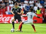 Gareth Bale and Danny Rose in action during the Euro 2016 Group B game between England and Wales on June 16, 2016
