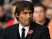 Chelsea manager Antonio Conte looks on during his side's Premier League clash with Southampton at St Mary's Stadium on October 30, 2016