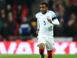 England defender Danny Rose in action during his side's World Cup qualifier against Scotland at Wembley on November 11, 2016