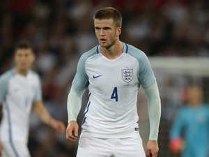 England midfielder Eric Dier in action during his side's international friendly with Spain at Wembley on November 15, 2016