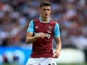 Sam Byram in action for West Ham United on August 21, 2016