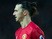 Manchester United striker Zlatan Ibrahimovic in action during the Premier League clash with Liverpool at Old Trafford on January 15, 2017