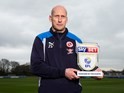 Reading manager Jaap! Stam! poses with his Championship manager of the month award for January 2017 [DO NOTE USE UNTIL FEB 10]