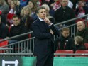 Southampton manager Claude Puel watches on during his side's EFL Cup final with Manchester United at Wembley on February 26, 2017