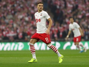 Southampton midfielder Dusan Tadic in action during his side's EFL Cup final with Manchester United at Wembley on February 26, 2017