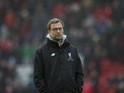 Jurgen Klopp during the Premier League game between Liverpool and Burnley on March 12, 2017