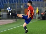 Marco Asensio in action during the friendly between Italy under-21s and Spain under-21s on March 27, 2017