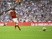 Arsenal's Hector Bellerin shoots during the FA Cup final against Chelsea on May 27, 2017
