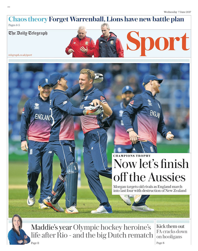 The Telegraph June 7, 2017