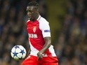 AS Monaco's Benjamin Mendy in action against Manchester City on February 21, 2017