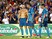 Cristiano Ronaldo disrobes during the Supercopa de Espana first-leg match between Barcelona and Real Madrid on August 13, 2017