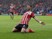 Southampton forward Shane Long in action during the Premier League clash with West Bromwich Albion at St Mary's on December 31, 2016